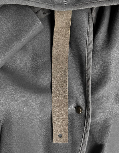 Isaac Sellam: “Experience” Overlock Stitch Cropped Deerskin Leather Jacket