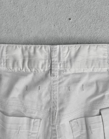 Julius_7 SS16 “sefiroth;” Knee Panel Skinny Pants