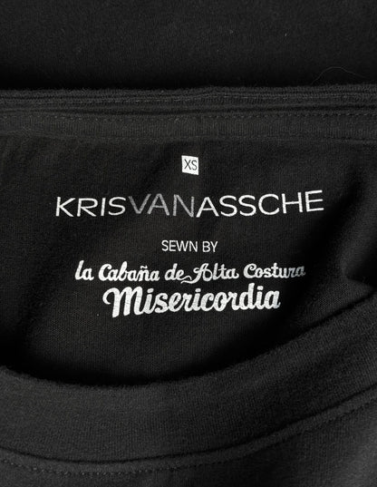 KRISVANASSCHE Early 00s ‘Crystal Poem’ Graphic T-Shirt