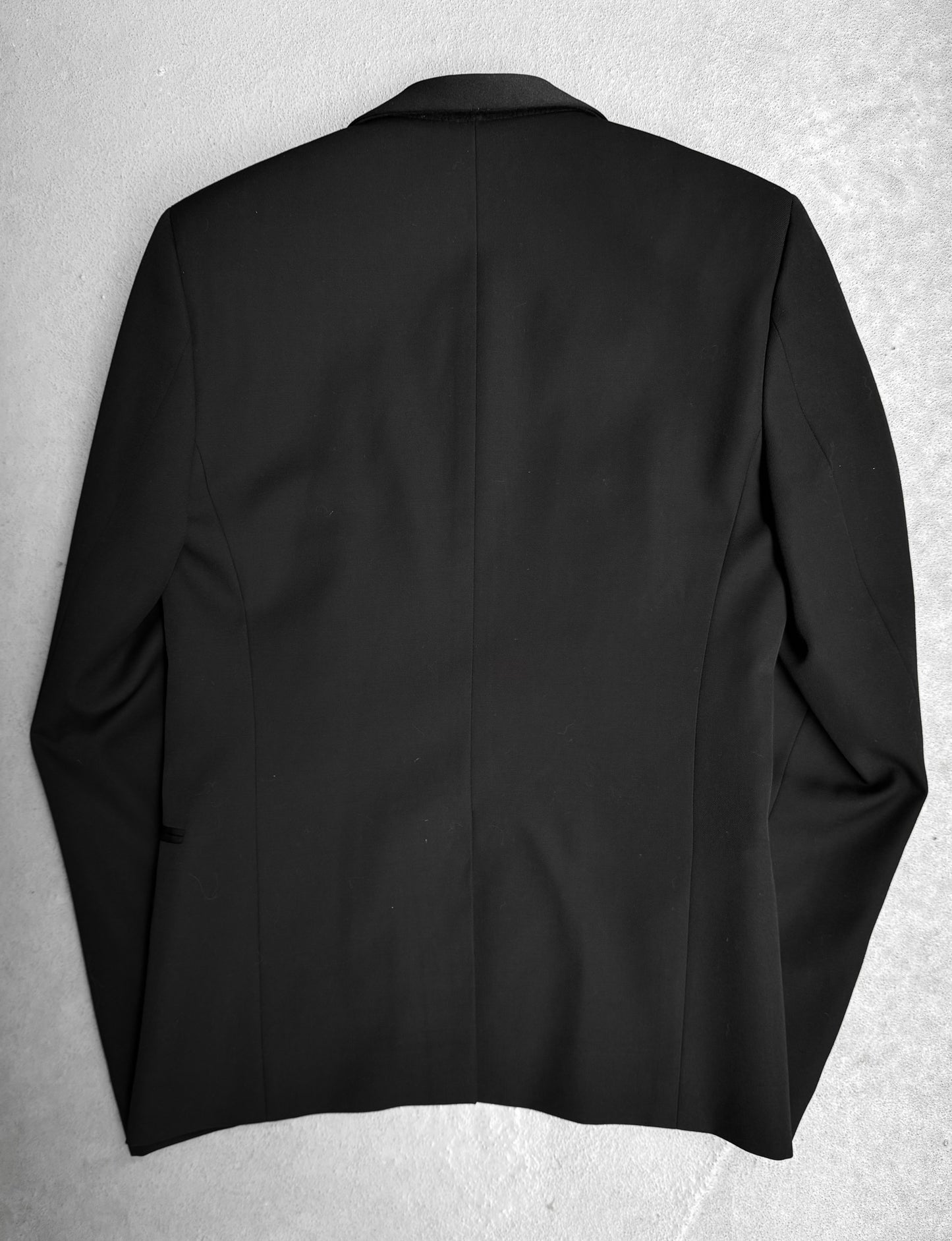 Saint Laurent Paris AW17 Open-front Shawl Collar Tuxedo Blazer