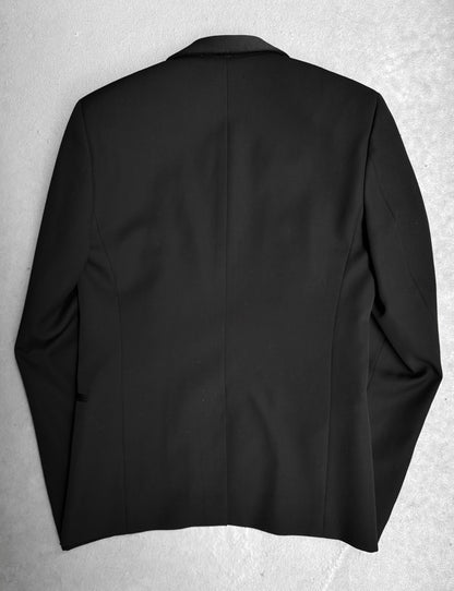 Saint Laurent Paris AW17 Open-front Shawl Collar Tuxedo Blazer