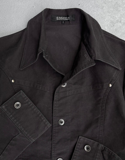 5351 Pour Les Hommes Early 00s Moleskin Button-up Jacket