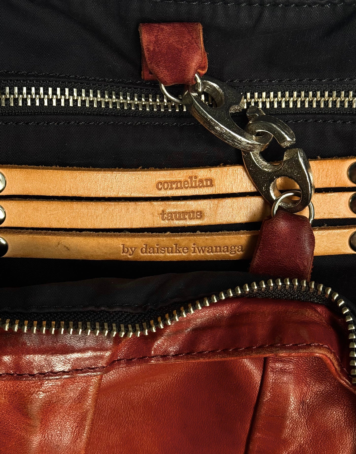 cornelian taurus by daisuke iwanaga ‘Veil Handle’ Horse Leather Bag
