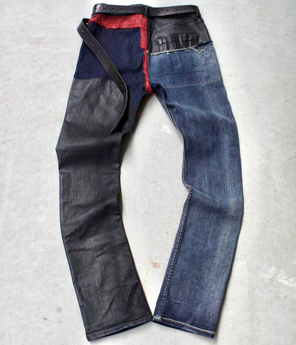 Rick Owens DRKSHDW AW19 “LARRY” Reconstructed Detroit Cut Denim