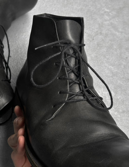 m.a+ by Maurizio Amadei 'S1A2' VA 1.5 One Piece Leather Short Boots