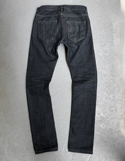 Rick Owens DRKSHDW AW13 “PLINTH” Raw Indigo ‘Detroit Cut’ Denim