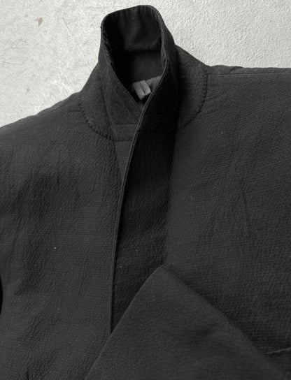 DEEPTI Collection °016-017 'J-042 RIP-99' Smoking Jacket detail | DRIEW GARMENTS