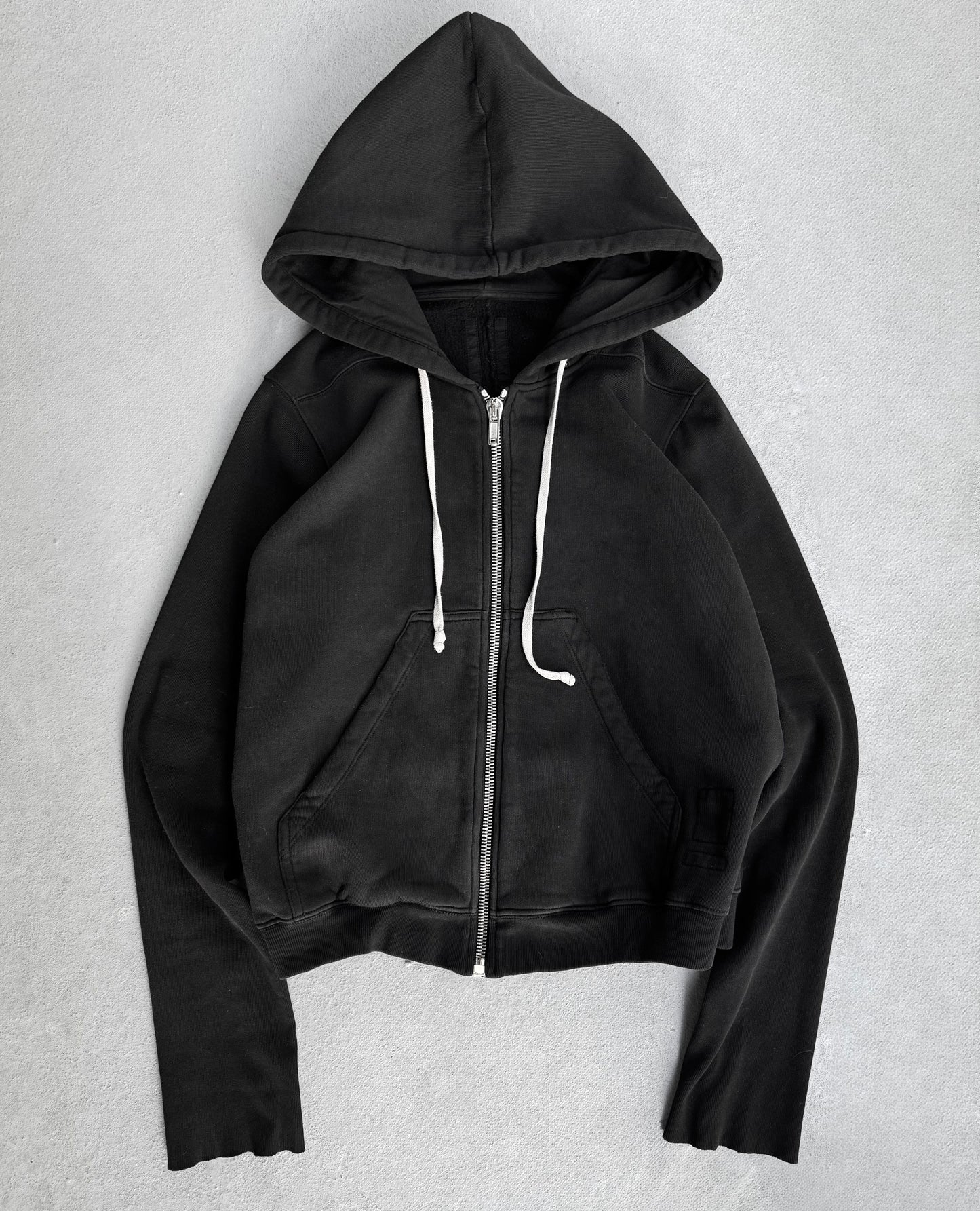 Rick Owens DRKSHDW AW14 “MOODY” Cropped Zip-up Hoodie