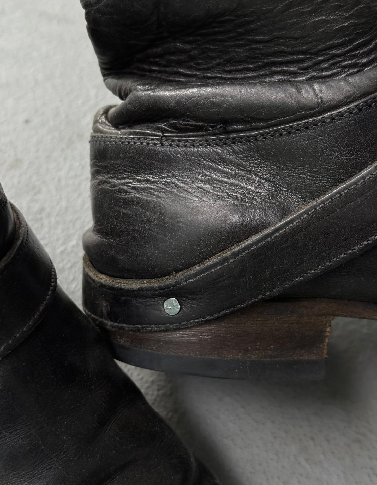 m.a+ by Maurizio Amadei 'S1C24' VA 1.5 Slim Buckle Engineer Boots