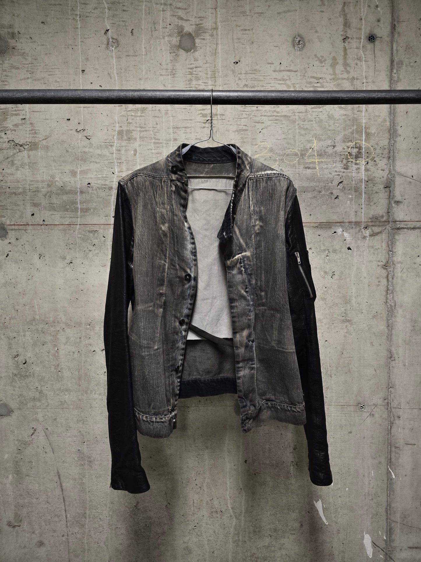 Rick Owens DRKSHDW AW12 "MOUNTAIN" DNA DUST Hybrid Slave Denim Jacket