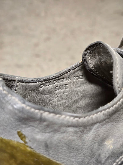 Carol Christian Poell 'AF/0900LR ROOMS-PTC/33' Object-dyed Kangaroo Leather Drip Derbies