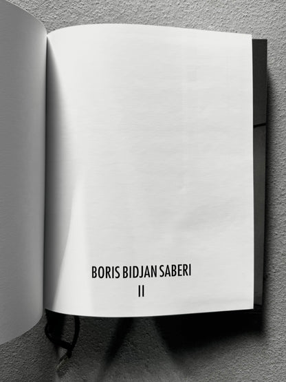 Boris Bidjan Saberi II by Fabriano Fabbri Hardcover Book (2013)