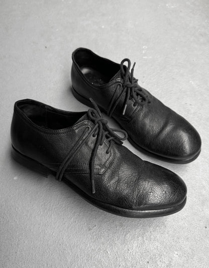 the last conspiracy 'BAUG' Camel Leather Derbies