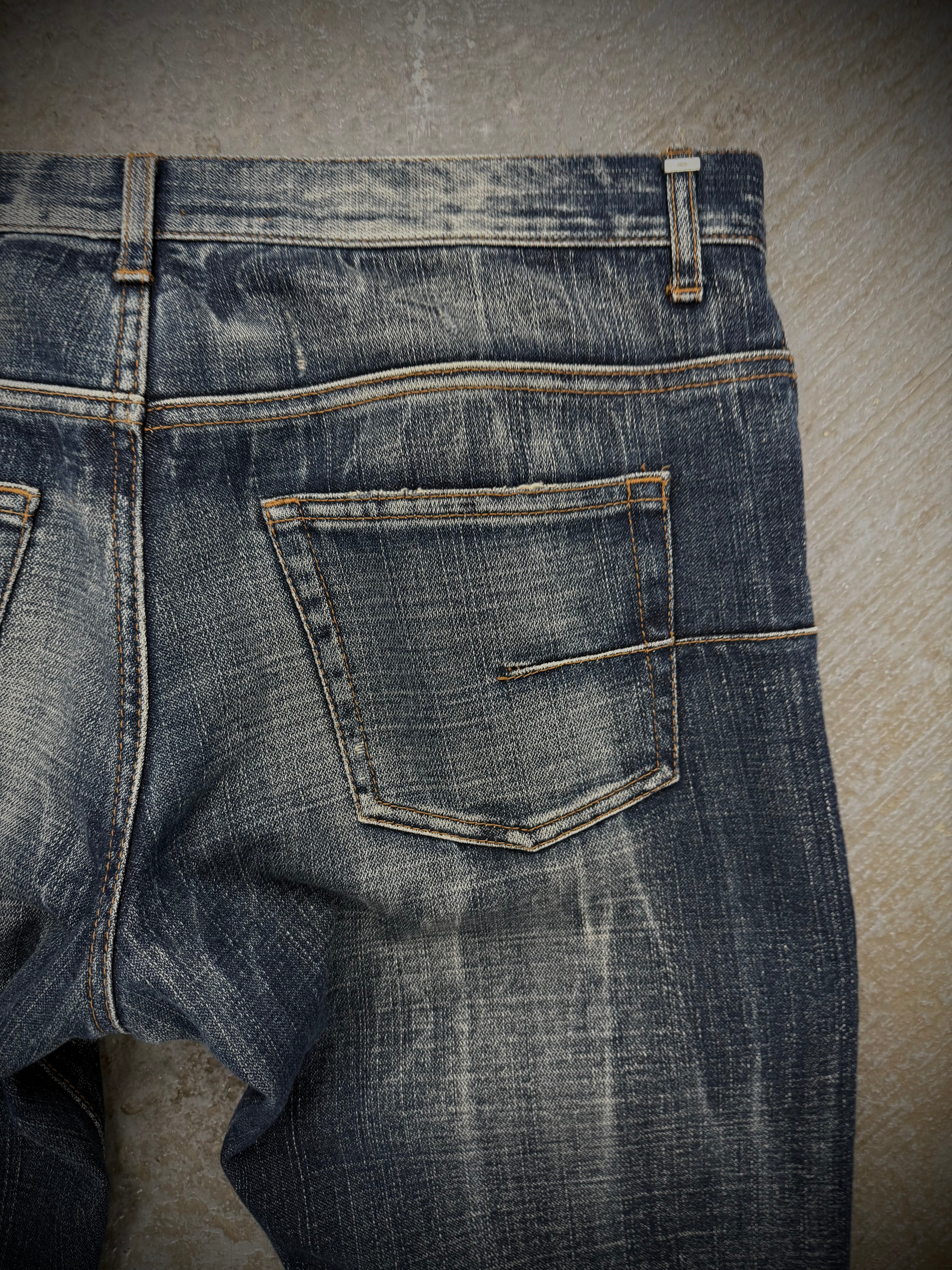Dior Homme Hedi Slimane Distressed Denim Jeans | 00s – DRIEW