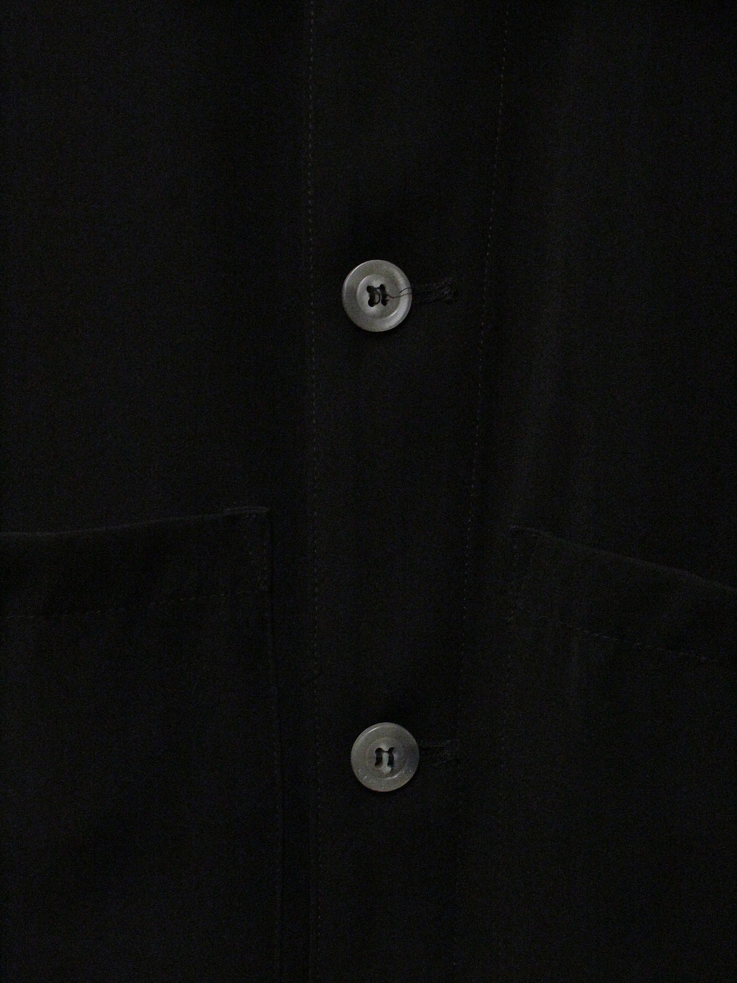 SONG FOR THE MUTE SS20 "20.1 LE BLED" Graphic Patch Oversized Chore Jacket