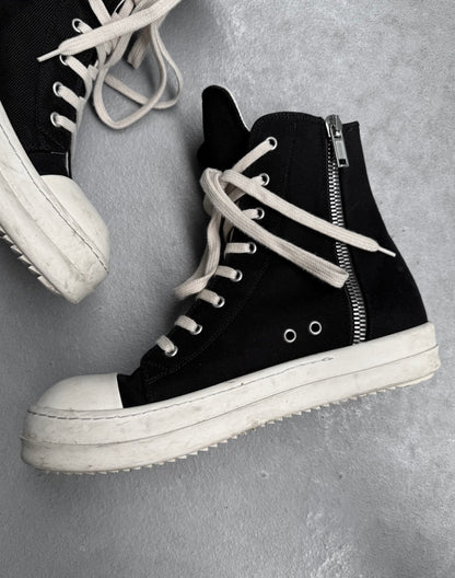 Rick Owens DRKSHDW AW16 “MASTODON” Canvas Ramones Sneakers