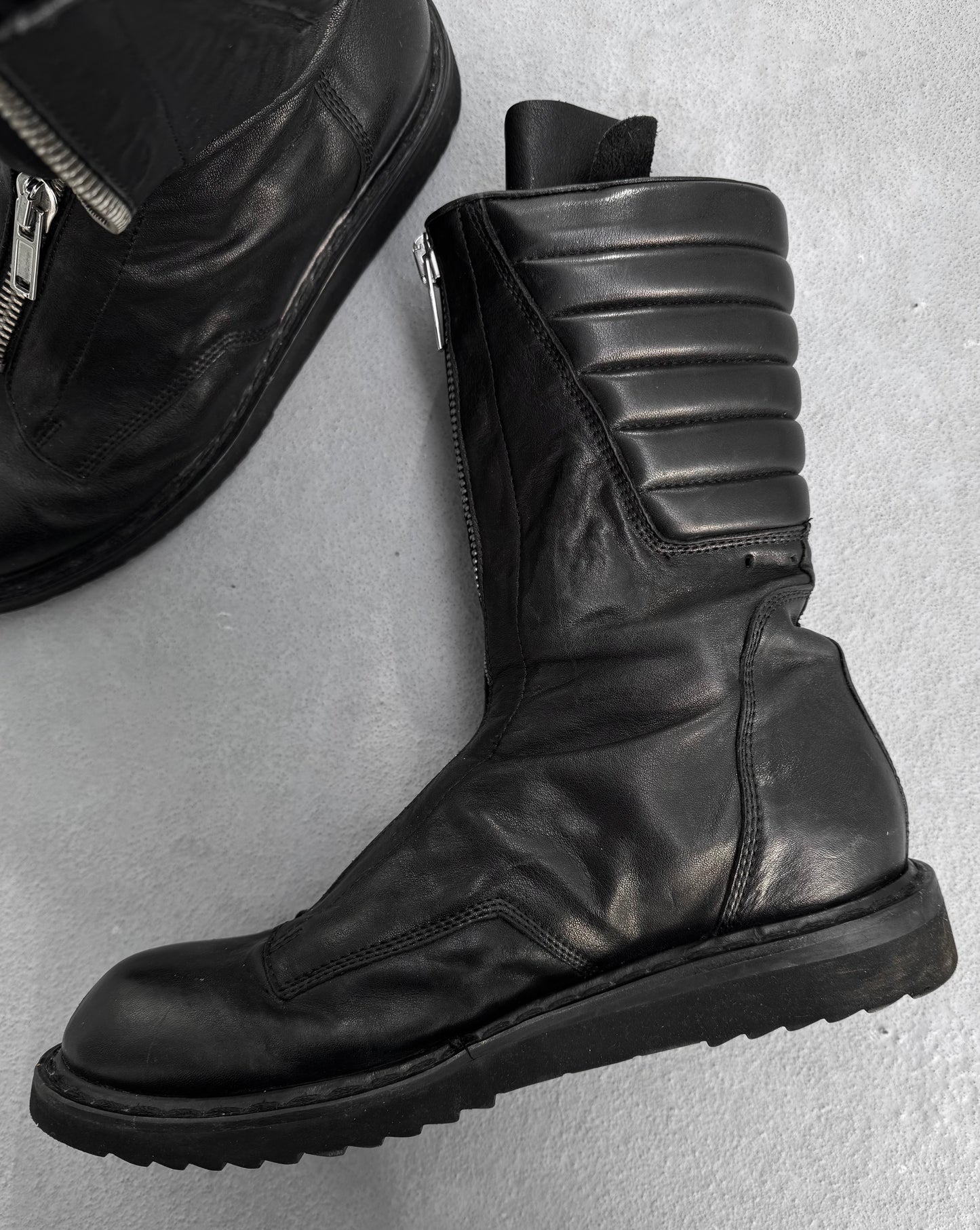 Rick Owens AW11 “LIMO” Mohawk Basket Creeper Boots