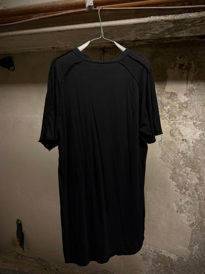 DAMIR DOMA 2010s Distressed Raglan Mesh Sleeve T-shirt