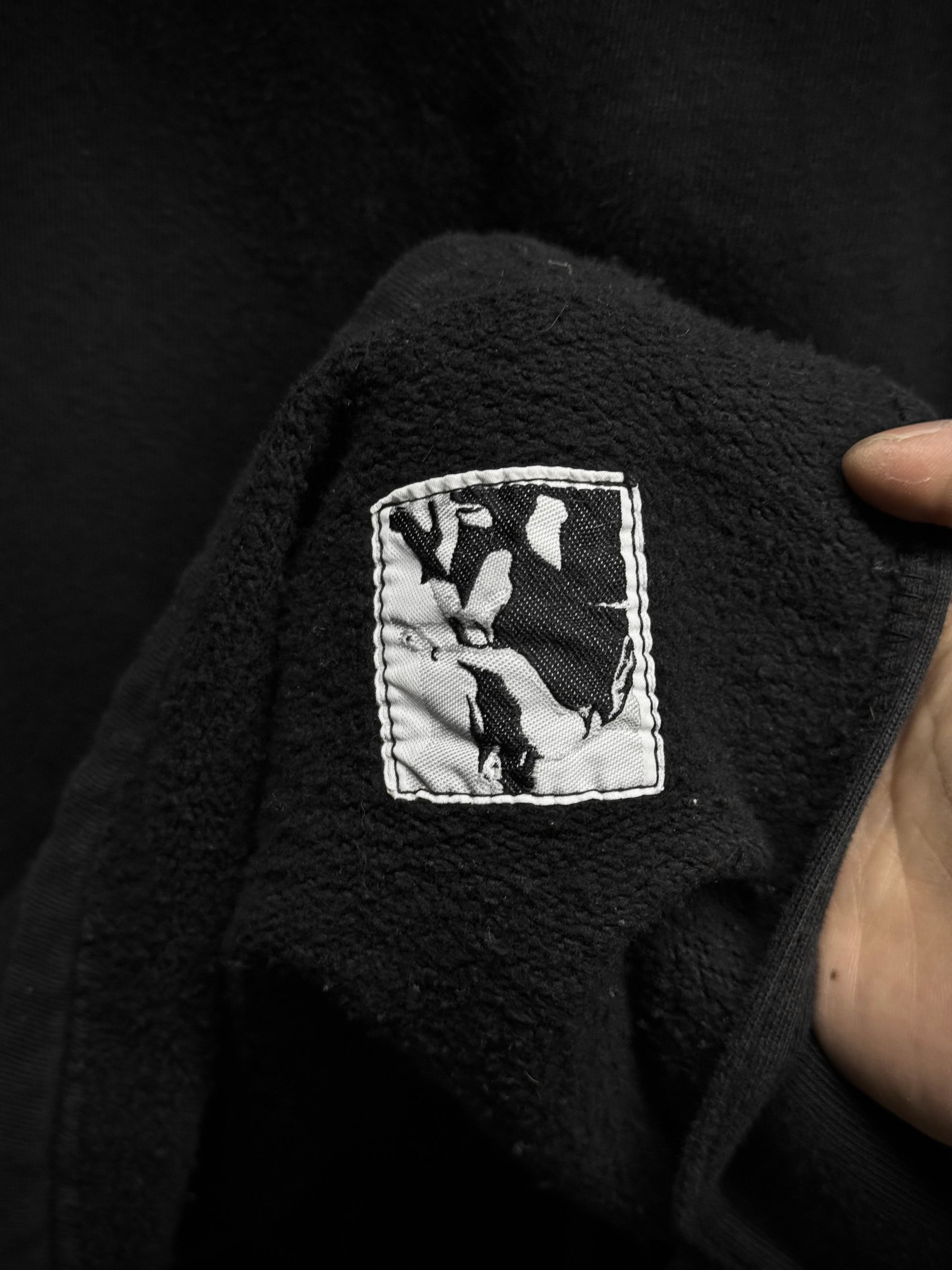 Rick Owens DRKSDHW AW07 "EXPLODER" Asymmetric Split Hem Long-sleeves Jumper detail | DRIEW GARMENTS