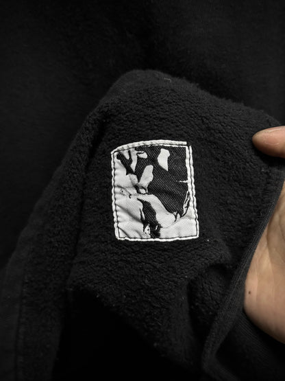 Rick Owens DRKSDHW AW07 "EXPLODER" Asymmetric Split Hem Long-sleeves Jumper detail | DRIEW GARMENTS