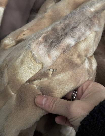 MiharaYasuhiro AW02 Raccoon Fur Coat