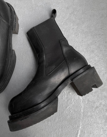 Rick Owens AW22 “STROBE” Beatle Bogun Chelsea Boots