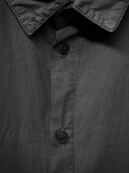 SILENT by DAMIR DOMA 2010s Dust Grey Classic Button-up Shirt