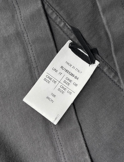 Rick Owens SS18 “DIRT” Iron Level Jumbo Cut-out Tank Top