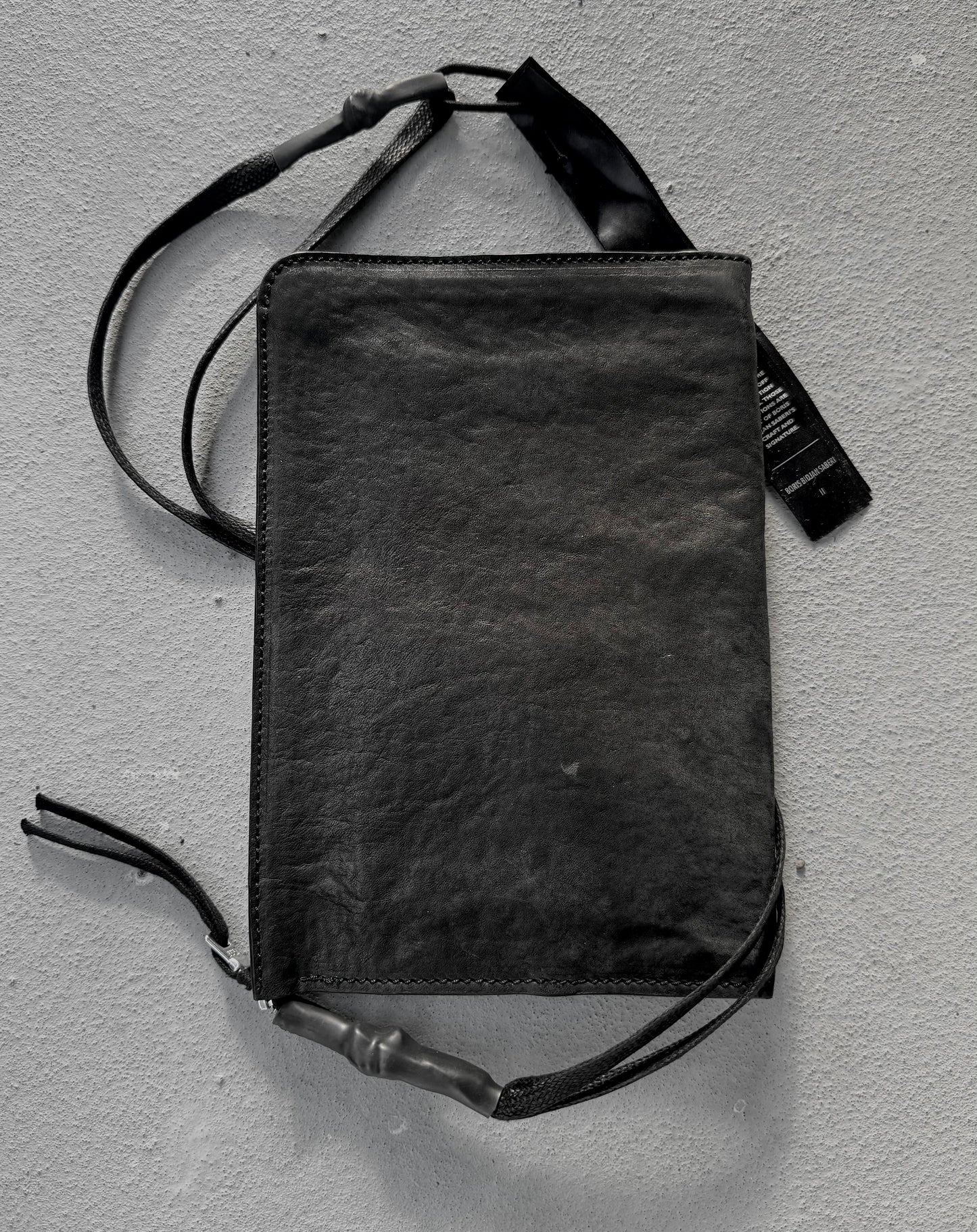 Boris Bidjan Saberi 'FMM20033' Horse Leather Walletbag