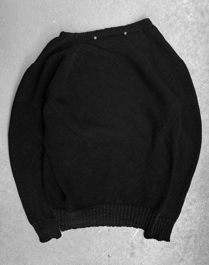 Carol Christian Poell ‘KM/2629-IN PENTASIR’ Seamless Round Neck Wool Knitted Sweater