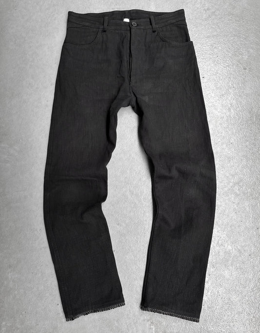A DICIANNOVEVENTITRE (A1923) Heavy Cotton Paper-blend Bootcut Denim