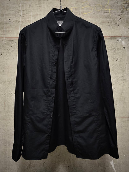 Yohji Yamamoto POUR HOMME AW12 Vertical Chest Pocket Button-Up Shirt