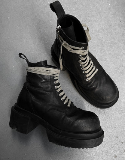 Rick Owens SS24 "LIDO" Low Army Bogun Boots