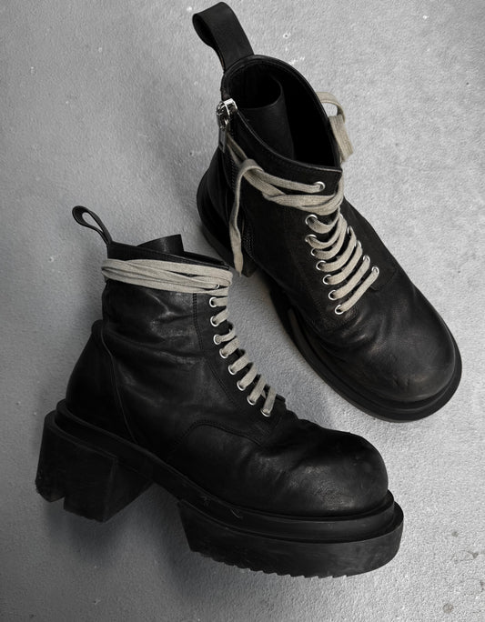 Rick Owens SS24 "LIDO" Low Army Bogun Boots
