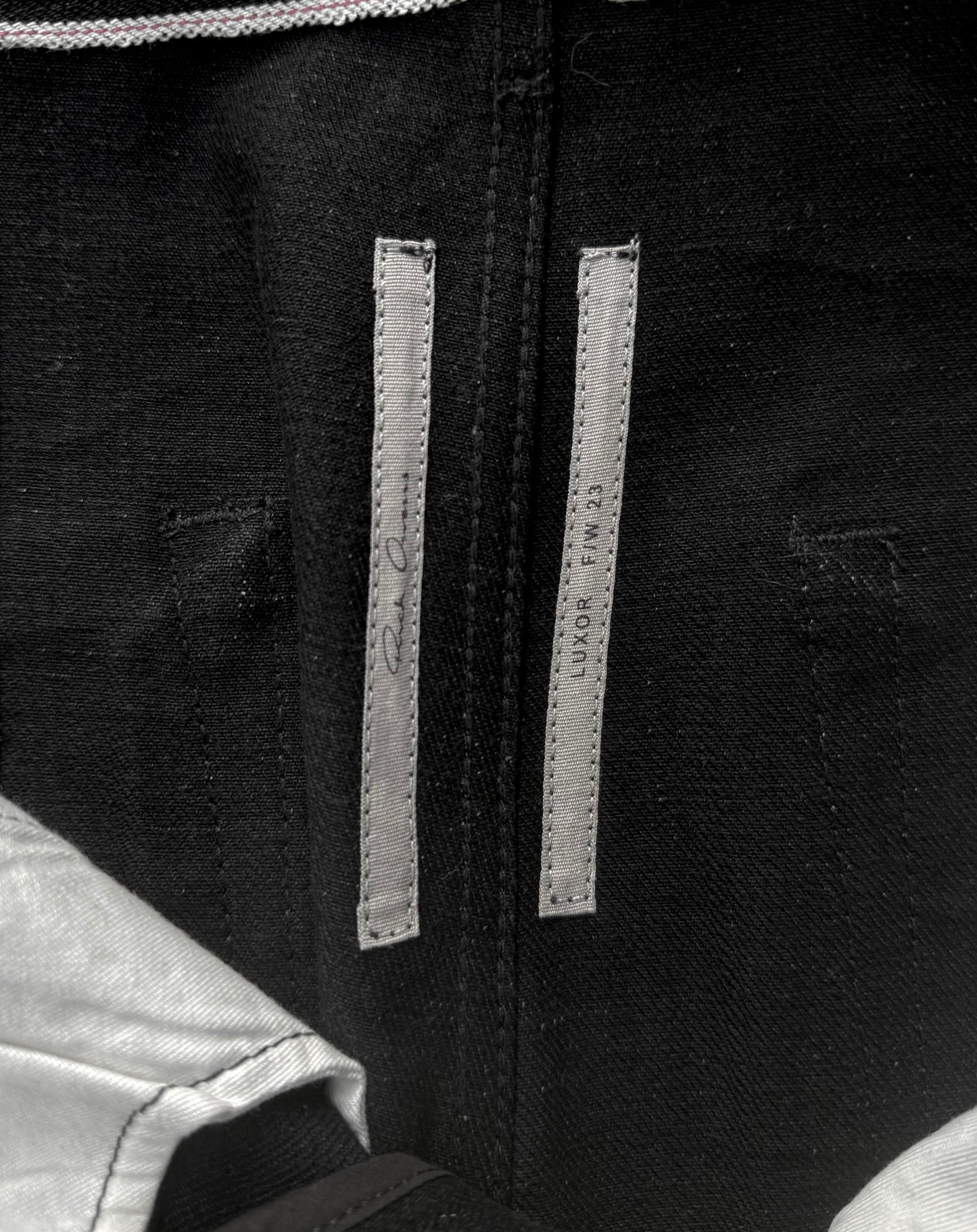 Rick Owens AW23 "LUXOR" Bolan Bootcut 16oz Selvedge Denim