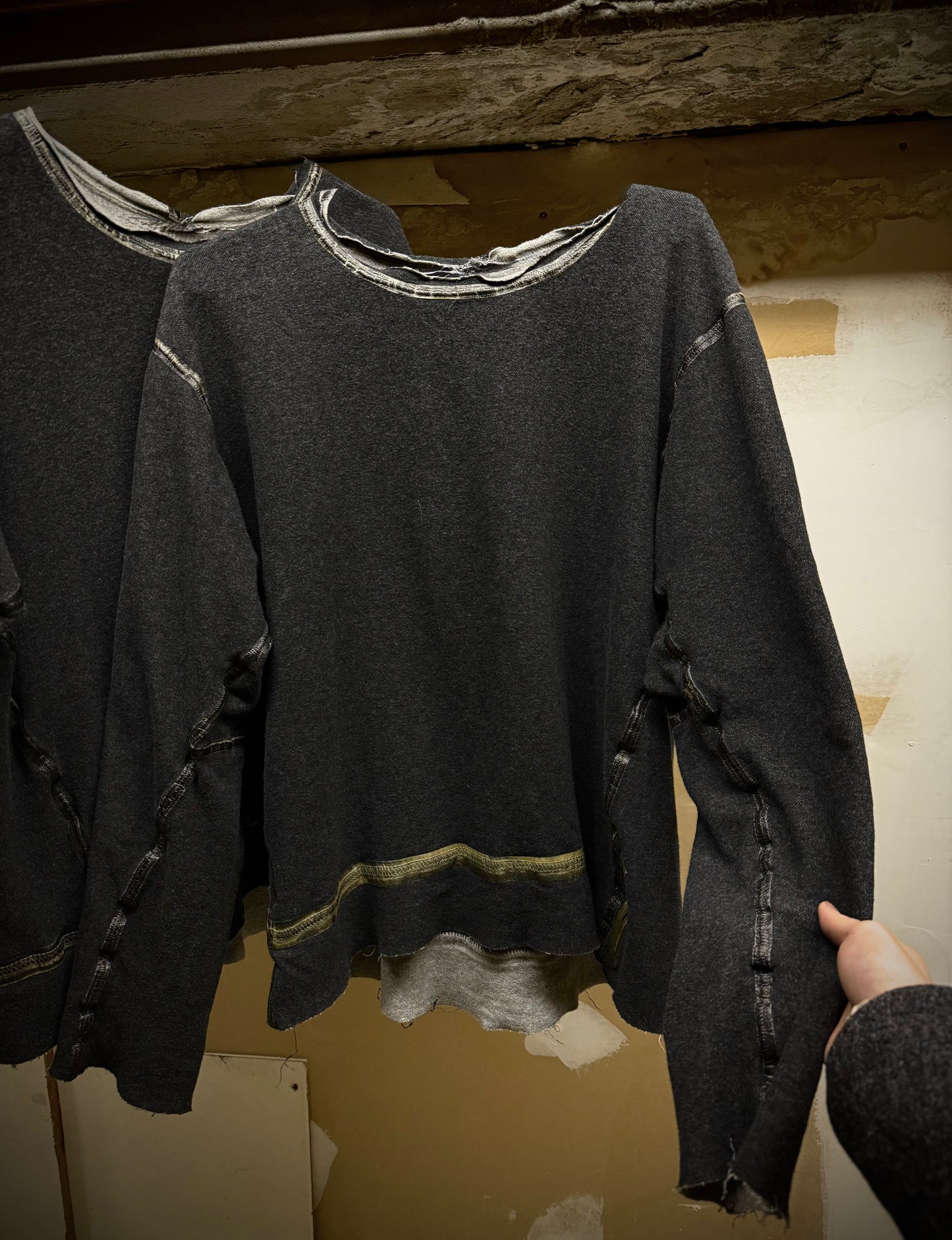 Taichi Murakami Coin Taped Seam Reversible U Long-sleeves