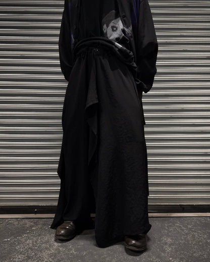 Ground Y by Yohji Yamamoto SS20 Multi-layered Skirt 3-way Hakama Wide Leg Pants