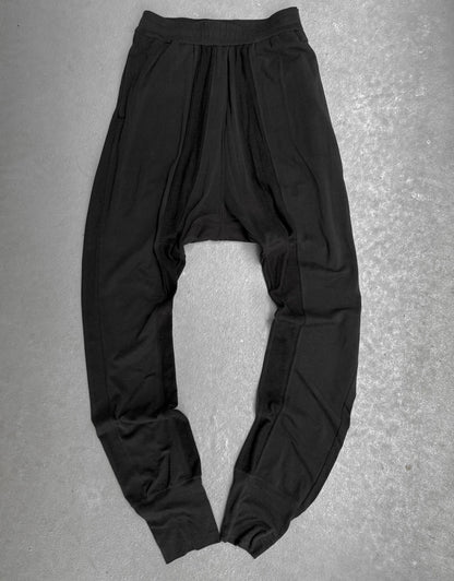 Julius_7 SS12 "edge;" Drop-crotch Cupro Linen Sweat Pants