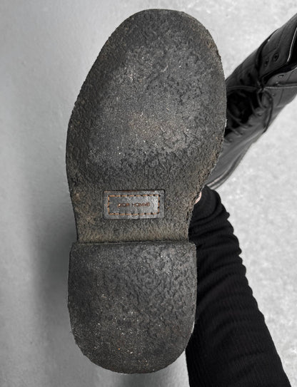 DIOR HOMME by Hedi Slimane AW07 “Navigate” Military Leather Lace-up Combat Boots