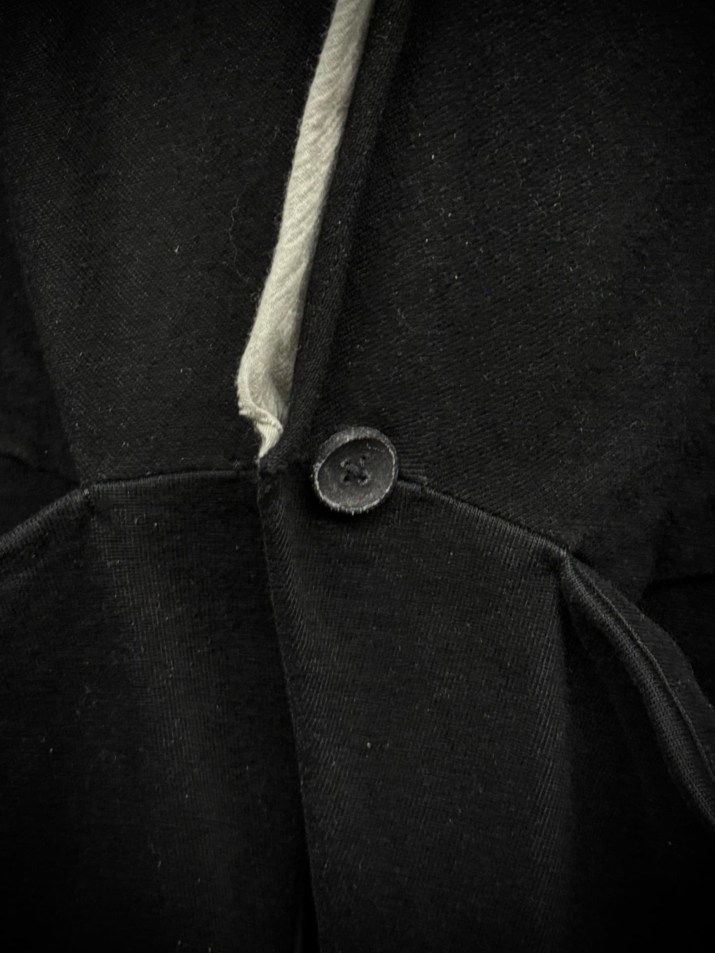 m.a+ by Maurizio Amadei Early 2010s Heavy Cotton Jersey Double Layer Coat