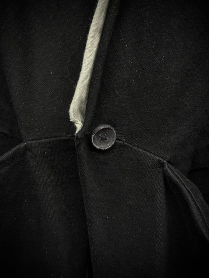 m.a+ by Maurizio Amadei Early 2010s Heavy Cotton Jersey Double Layer Coat