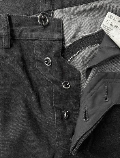 DEEPTI Collection °016-017 ‘D-050 YAW-95’ Closed Crash Seam Low Cut Denim detail | DRIEW GARMENTS