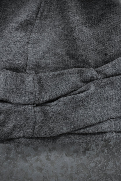 14thAddiction Early 00s Grey Layered Metal Piecing Beanie detail | DRIEW GARMENTS