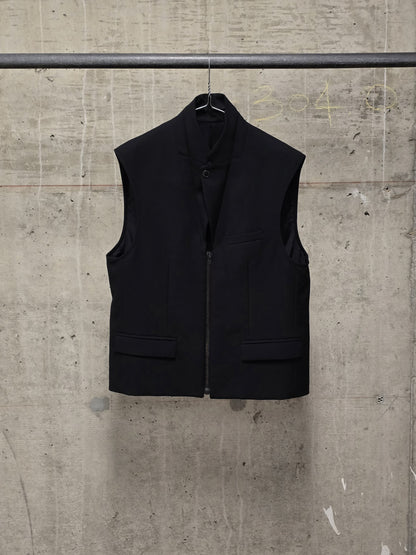 Number (N)ine Wool AW06 "NOIR" Four Leaf Clover Patch Double Layered Bomber Blazer