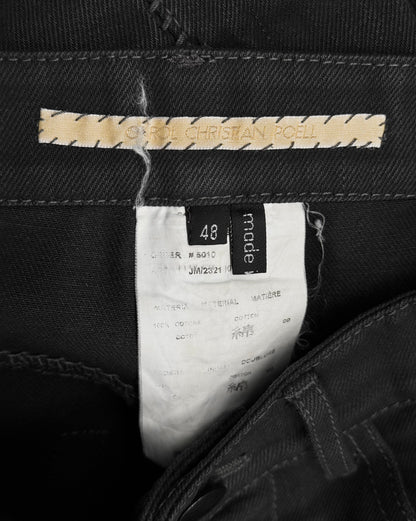 Carol Christian Poell ‘JM/2321 KIT-S’ Overlock Box Cut Denim