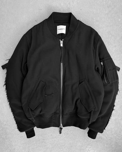 TakahiroMiyashita Thesoloist. AW15 Bondage Straps Wool Bomber Jacket