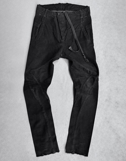 Boris Bidjan Saberi AW13-14 P5-F181 Object Dyed Articulate J-cut Pants