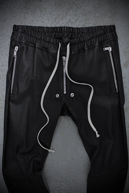 Rick Owens AW23 "LUXOR" Gary Lamb Leather Skinny Pants