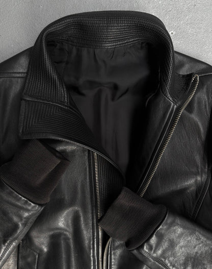 Rick Owens AW11 "LIMO" Sternberg Calfskin Leather Jacket