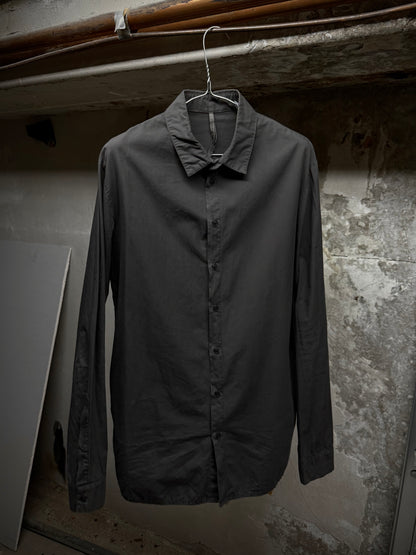 SILENT by DAMIR DOMA 2010s Olive Grey Classic Button-up Shirt